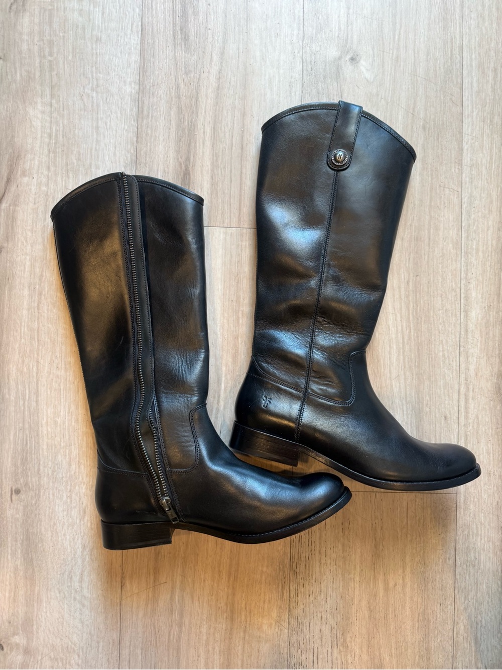 FRYE  Leather Knee-High Riding Boots